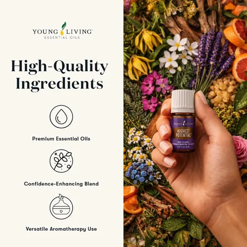 Vista 4 de Young Living Essential Oils - Aceite esencial de mayor potencial, 0.2 onzas líquidas, edificante, aroma exótico, ayuda a eliminar las distracciones