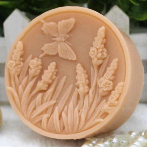 Vista 17 de Molde de silicona para jabón y vela - Diseño de niña y flores - Molde de resina (12039)