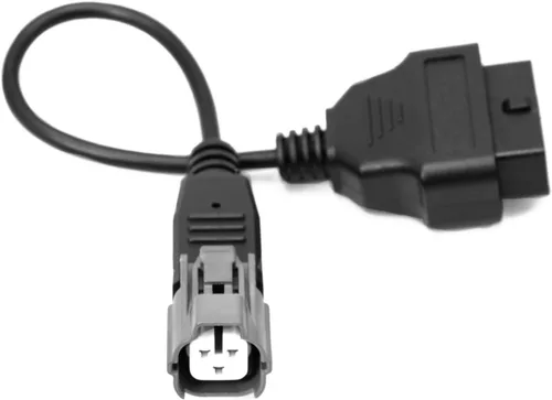 Vista 8 de Adaptador de Cable de Diagnóstico de 16 Pines a 6 Pines OBD2 OBDII para Motocicleta Compatible con Husqvarna