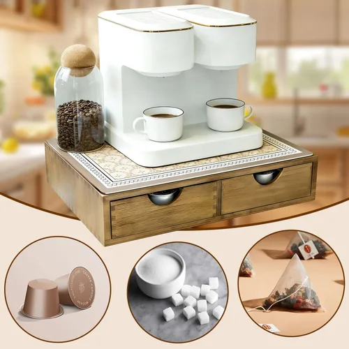 Vista 7 de Organizador de tazas K, cajón con soporte para cápsulas de café