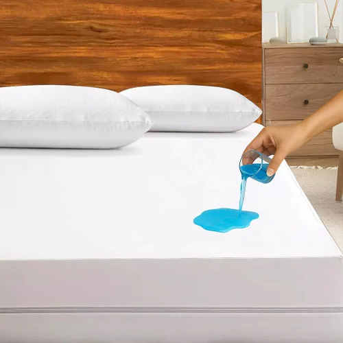 Vista 9 de Funda de Colchón con Cremallera Tamaño Twin, Protector de Colchón de Poliéster 100% Impermeable, Funda de Colchón con Cremallera Premium