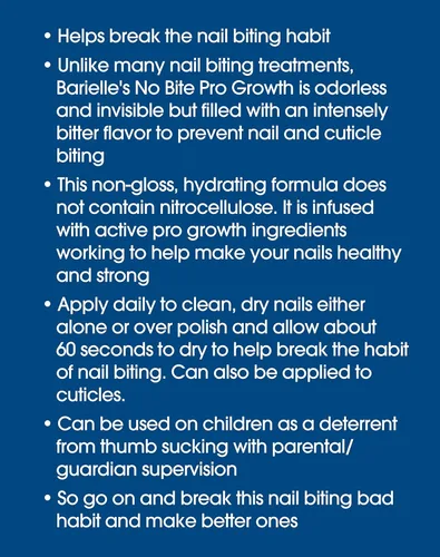 Vista 4 de Barielle No Bite Pro Growth - Endurecedor de uñas de 0.5 onzas (paquete de 2)