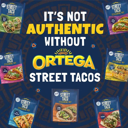 Vista 40 de Ortega Mezcla de condimentos Street Taco, Al Pastor, 1 onza (paquete de 12)