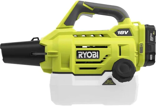 Vista 2 de RYOBI ONE+ - Mister inalámbrico de iones de litio de 18 voltios con batería de 2.0 Ah y cargador incluidos, color verde