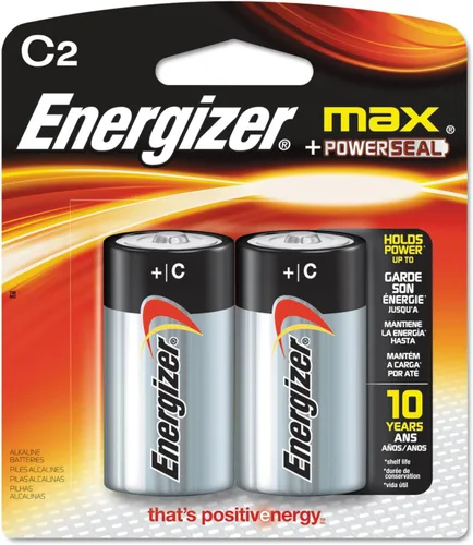 Energizer Baterías alcalinas MAX C, 2 unidades