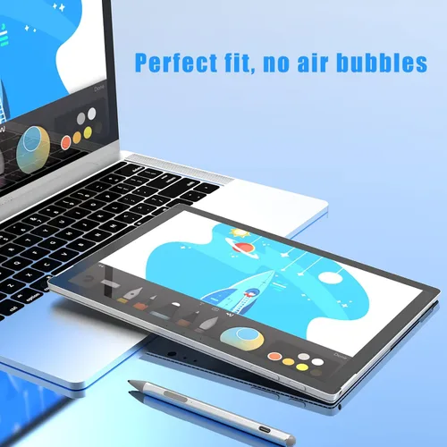 Vista 7 de Paquete de 2 protectores de pantalla compatibles con Microsoft Surface Go 3 / Go 2 /Go (2021/2020), papel mate, resistente a los arañazos