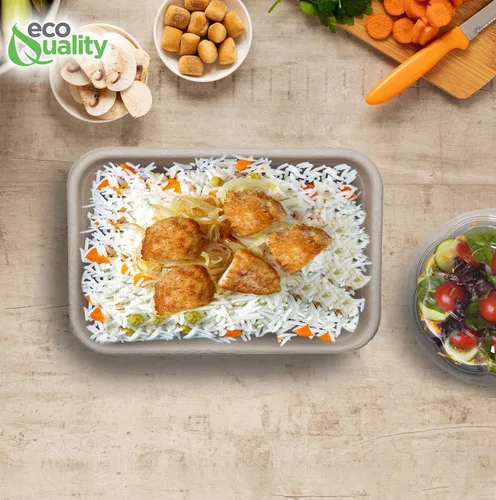 Vista 7 de EcoQuality Cuencos desechables de 22 onzas – Cuencos rectangulares compostables de fibra de caña de azúcar, biodegradables, ecológicos, oblongos