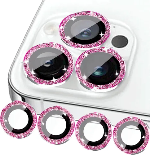 Vista 11 de Compatible con iPhone 12 Pro/12/11/11 Pro/11 Pro Max, protector de lente de cámara Bling, cubierta de cámara 11 12 Pro brillante, protector de lente