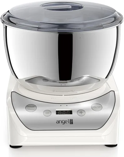 Vista 9 de Mini Angel - Fabricante de Masa Eléctrico con Función de Fermentación, Máquina Mezcladora de Masa de 5.5QT con Cuenco de Acero Inoxidable 304, Panel