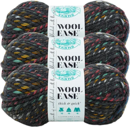 Vista 137 de LION BRAND YARN COMPANY - Ovillo de lana THICK & QUICK color Edén