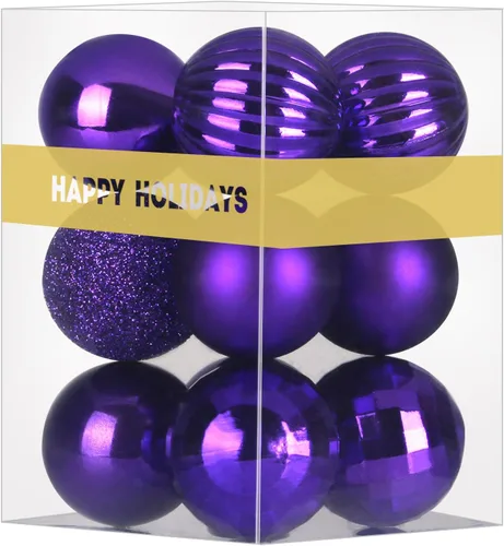 Vista 137 de GameXcel - Esferas navideñas grandes y ornamentos colgantes para árbol de Navidad que no se rompen