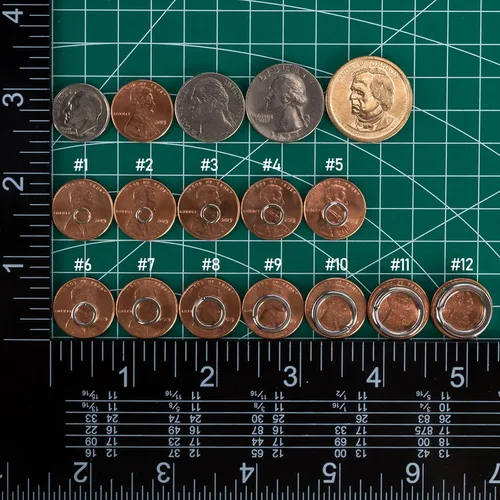 Vista 2 de Dr.Fish Anillo dividido de acero inoxidable Hyper Wire Aplanado Pesca Señuelo Anillos de Aparejos de Servicio Pesado Gancho Línea Conector Agua