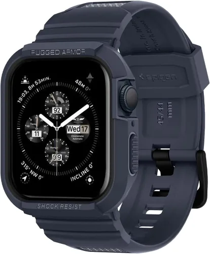 Vista 27 de Spigen for Apple Watch Band with Case, Rugged Armor Pro Compatible with Ultra 3/2/1 49mm, Series 11/10 46/42mm, 9/8/7 45/41mm, SE3/SE2/SE/6/5/4