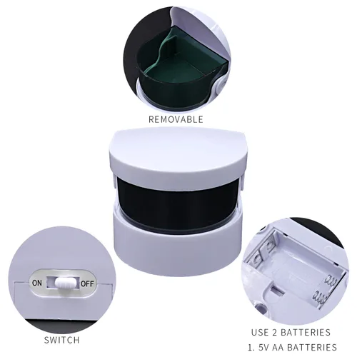 Vista 6 de Limpiador sónico - Limpiador de dentaduras postizas Premium Joyería monedas máquina de limpieza