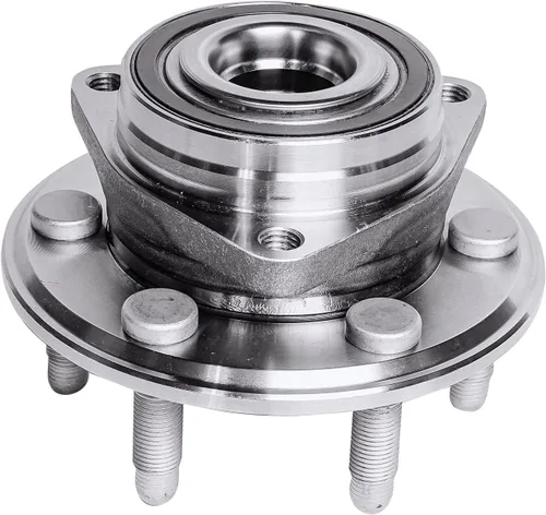 Vista 469 de Detroit Axle - Kit de cubos de rodamiento de rueda delantera de 6 piezas para Dodge Dart 2013-2016, Chrysler 200 2015-2017, 2 cojinetes de rueda