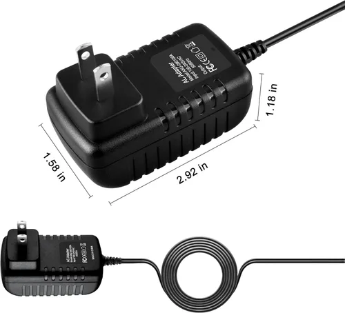 Vista 4 de Adaptador de CA compatible con Uniden Bearcat BC140 BCT8 escáner de emergencia de escaneo PSU