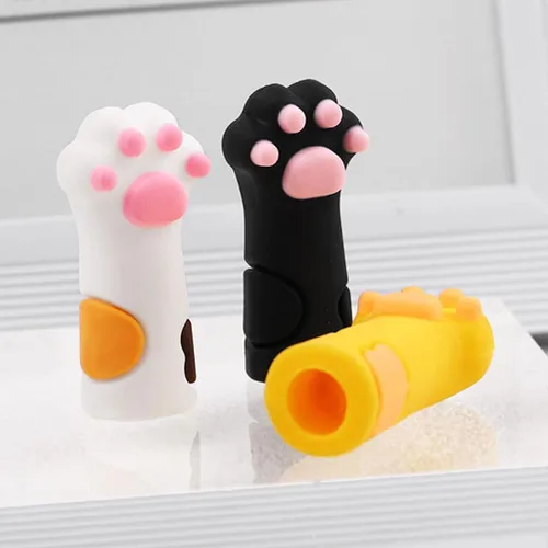 Vista 6 de FOMIYES 9 piezas de tijeras de piel muerta estuche protector de uñas tijeras pinzas para uñas protector de uñas pinzas de cutícula cubre cutícula