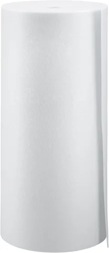 Vista 2 de Rollo de espuma aislante para pared Gladon, de 1/8 x 48 pulgadas, Blanco