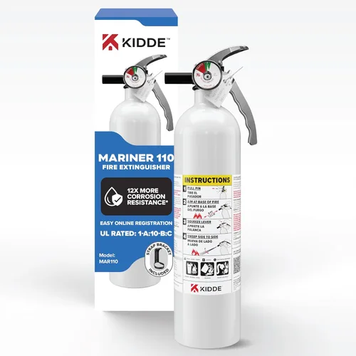 Vista 20 de Kidde Mariner 5 Extintor de Incendios para Barcos, de Un Solo Uso 5BC