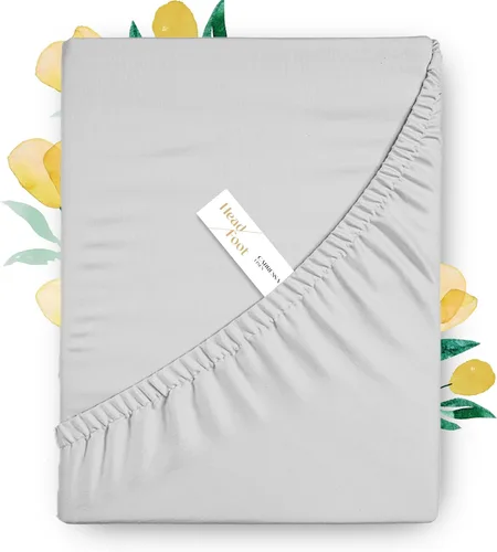 Vista 20 de Carressa Linen - Sábana bajera ajustable de tamaño completo, 100 % algodón egipcio de 800 hilos, bolsillo profundo de 40,6 cm, satén duradero