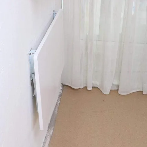 Vista 9 de Mesa de pared multifunción escritorio de estudio de escritura, mesa de comedor plegable de cocina, mesas de barra flotante, escritorio