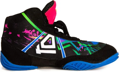 Vista 6 de Zapatos de lucha para jóvenes y niños, ideales para luchadores jóvenes