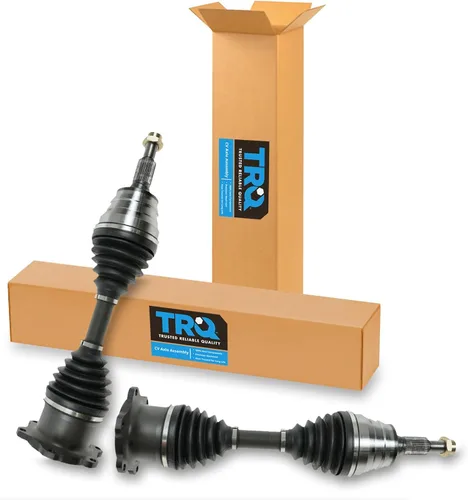 Vista 109 de TRQ Juego de conjunto de eje de transmisión CV delantero para conductor y pasajero, 2 piezas, compatible con Ford Explorer 4WD 95-01, Explorer AWD