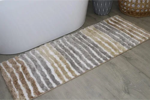 Vista 26 de Funda de microfibra suave para tapa de inodoro, lavable a máquina, 18 x 18 pulgadas, parte trasera de goma, se adapta a la mayoría de tapas