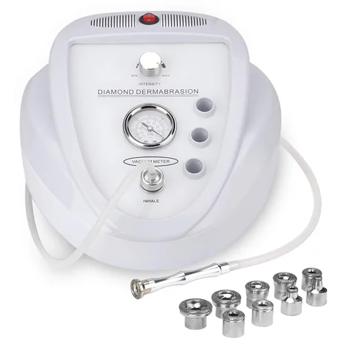mcwdoit - Máquina de microdermoabrasión de diamante mejorada, potencia de succión de 65-68 cmHg, dermoabrasión profesional para rejuvenecimiento de
