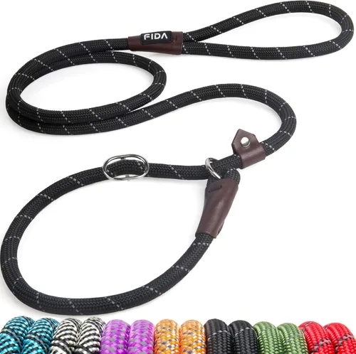 Vista 38 de Fida Paquete de 5 correas antideslizantes duraderas a granel, resistentes de 1/2 pulgadas x 6 pies, cómoda correa antideslizante para perros Verde