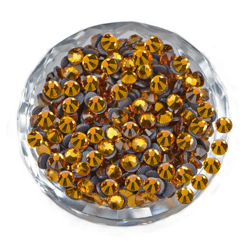 Vista 13 de LPBeads 10000 unidades de diamantes termoadhesivos SS6 amatista con parte trasera plana, gemas de diamantes de imitación de cristal redondas