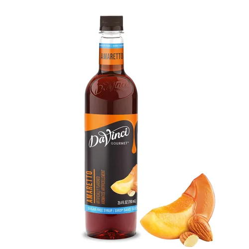 Vista 47 de DaVinci Gourmet Jarabe de chocolate blanco sin azúcar, 25.4 onzas líquidas (paquete de 1)