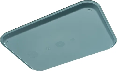 Vista 4 de Carlisle FoodService Products Bandeja de plástico, 12 x 16 pulgadas Azul pizarra Paquete de 2 Café Comida rápida