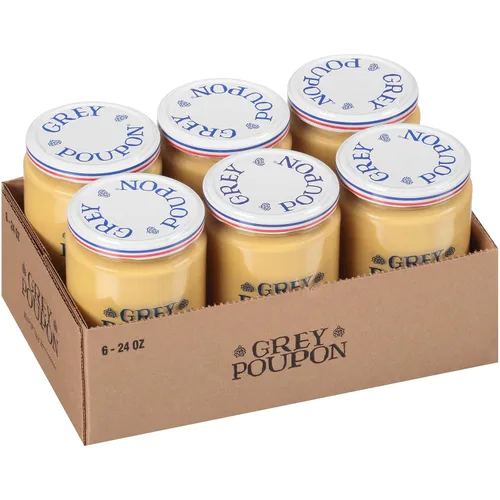 Vista 5 de Grey Poupon Dijon Mostaza, 24 onzas - 6 por caja