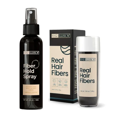 Vista 11 de Aerosol de fibras de cabello naturales, no sintético, de Hair Illusion