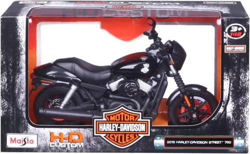 Vista 7 de Maisto 532333 Escala 1:12 Street 750 15" Modelo Motocicleta