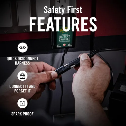 Vista 7 de Battery Tender - Arnés de terminal de anillo accesorio con cable - Adaptador de cable de 45,72 cm con desconexión rápida SAE - Fácil, rápido