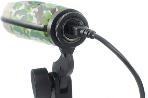 Vista 4 de Micrófono de grabación CAD Audio con condensador cardiode para estudio de grabación, Cammo