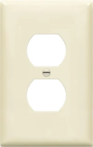 Vista 29 de ENERLITES Placa de pared dúplex para tomacorriente para receptáculos, cubierta de toma de corriente eléctrica jumbo, acabado brillante, de gran