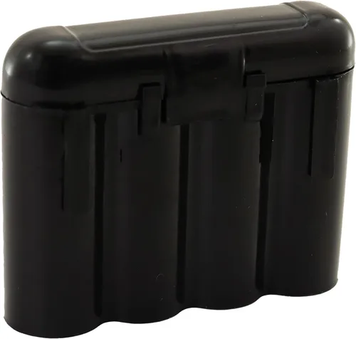 Vista 2 de Powertron Batteries 3 Pack AA/AAA / CR123A Black Battery Holder Storage Cases