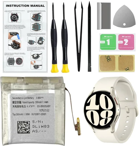 Vista 15 de Batería de repuesto para Galaxy Gear S3 Frontier & Gear S3 Classic, EB-BR760ABE Batería compatible con Samsung Gear S3 Frontier y Gear S3 Classic