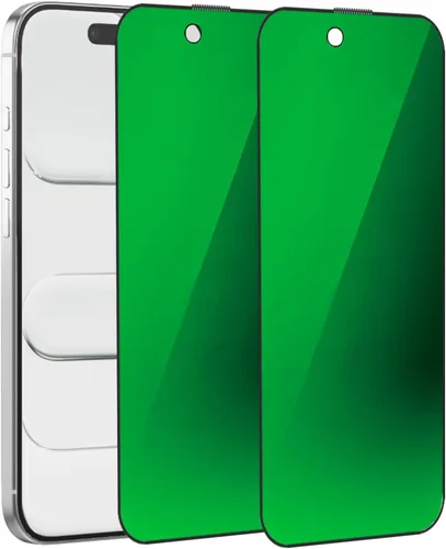 Vista 14 de Espejo de vidrio templado antiazul, protector de pantalla anti-espía, película antiespía para iPhone 11 Pro Max/iPhone XS Max, 6.5 pulgadas