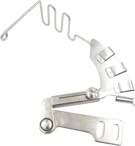 Vista 2 de Piezas planas de la máquina de coser de la computadora de punto de bloqueo,Pie prensatelas incrustado,Dispositivo de carpeta de cordón de soldadura