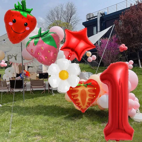 Vista 78 de Globos de béisbol de papel de aluminio para decoración de cumpleaños, globos de guante, globo de confeti de estrella roja y azul para novato