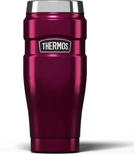 Vista 11 de Thermos 101556 - Vaso de viaje de acero inoxidable, color negro mate, 0.47 L