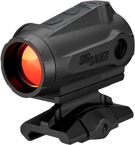 SIG SAUER ROMEO5 GEN II 0.039x0.787 in Compact Durable IPX-7 Impermeable 2 MOA Rifle Shooting Dot Sight, diseño óptico sin paralaje, 12 ajustes de