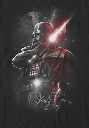 Vista 3 de STAR WARS Camiseta Dark Lord Darth Vader para hombre joven