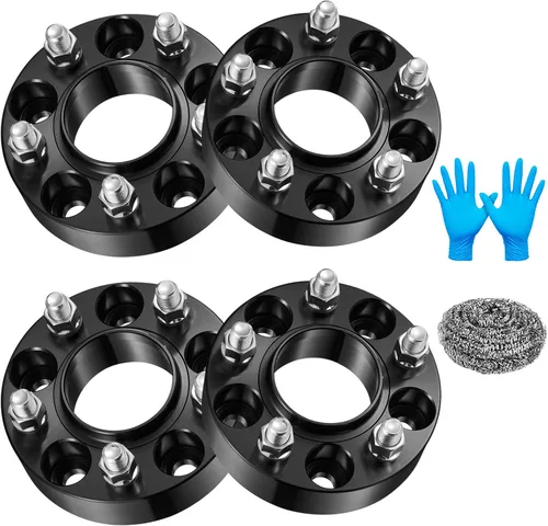 Vista 13 de BDFHYK Separadores de ruedas 5x115mm 1.25 pulgadas 5x4.5 con centro de rueda Hubcentric compatibles con Chrysler 300 300M Challenger Charger Magnum