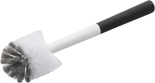 Vista 6 de KitchenAid Cepillo de palma con bandeja de platos para mantener las encimeras secas y limpias, cerdas de nailon duraderas para una limpieza Negro