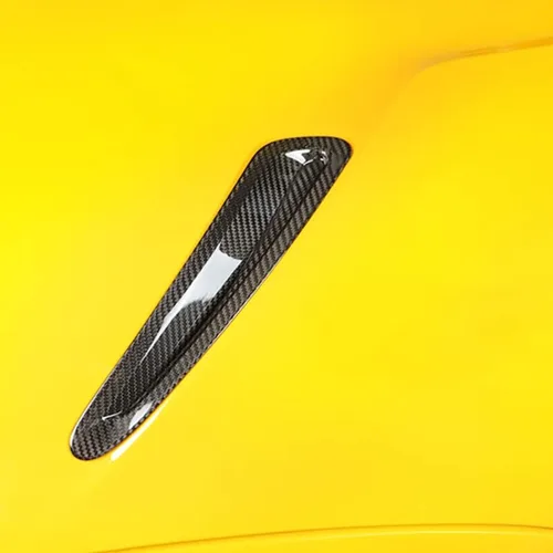 Vista 4 de JSWAN - Kit de cuerpo de entrada de aire de fibra de carbono real para capó de automóvil, cubierta de panel de decoración para GR Supra A90